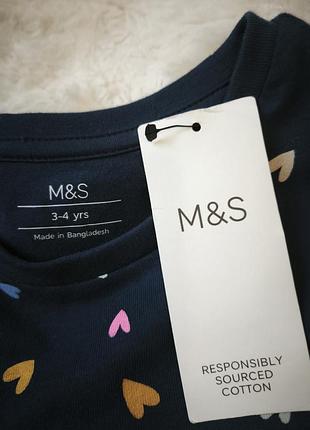 Платье для девочки 3-4роки m&amp;s 4