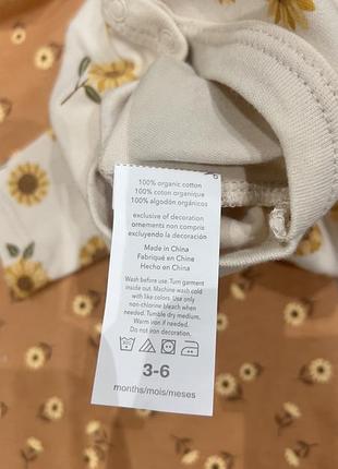 Боді rabbit &bear на 3-6 міс 4