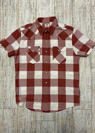 Чоловіча сорочка levi's short sleeve western shirt