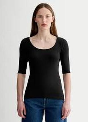 Стильна футболка в рубчик new look uk8 eu36