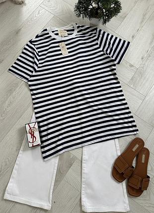 Футболка в полоску river island