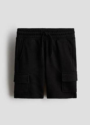 Дитячі бавовняні шорти карго h&m