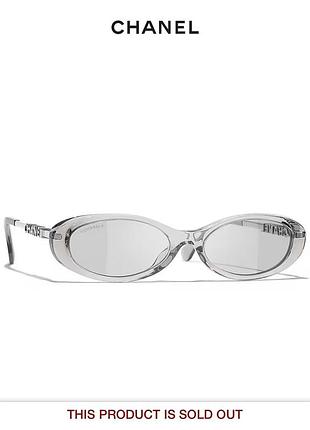 Солнцезащитные очки chanel oval ch5565 оригинал шанель