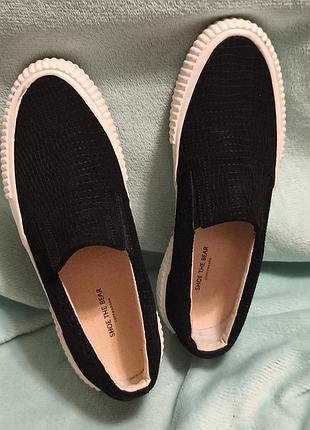 Жіночі сліпони shoe the bear copenhagen 38, натуральна замша