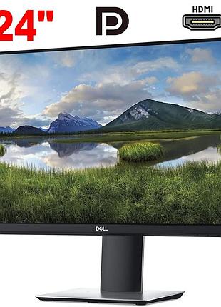 Монитор dell p2421d / 24" (2560x1440) ips / 1x hdmi, 1x dp, 3x usb 3.0, 2x usb 2.0 / vesa 100x100 / pivot
