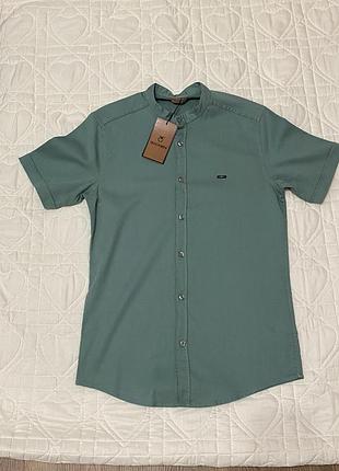 Сорочка чоловіча quickmen 100% cotton, в наявності розмір m і 2xl
