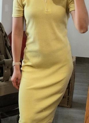 Сукня поло zara лимонна