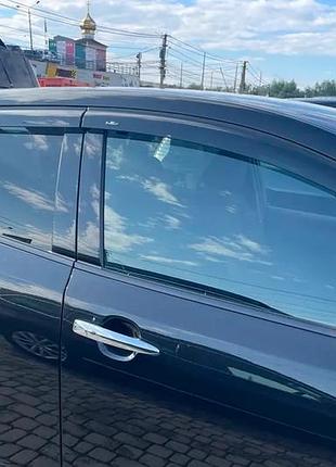 Ветровики на окна (4 шт, hic) для nissan leaf 2017- гг