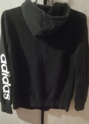 Подростковый зип худи adidas 3