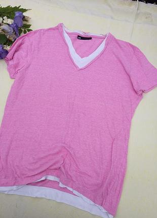 Тонкая коттоновая футболка, l-xl,we.