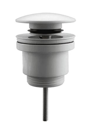 Донный клапан frap f62-6, автомат, 1 1/4", белый