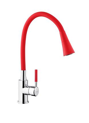 Змішувач для кухні kroner krm kuche - c132red