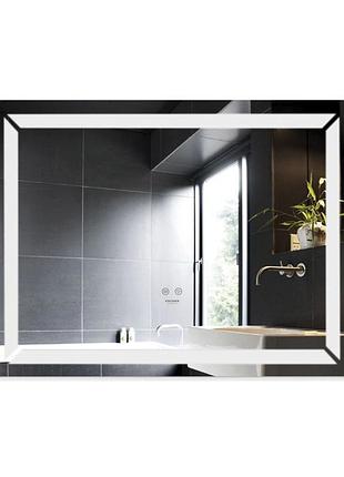 Дзеркало kroner krp spiegel hr1 - 9070 з led-підсвічуванням та антизапотіванням