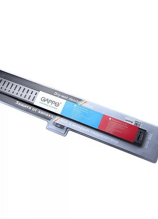 G85007-39 душевой трап из нержавеющей стали (gungrey) 70*500мм {5}