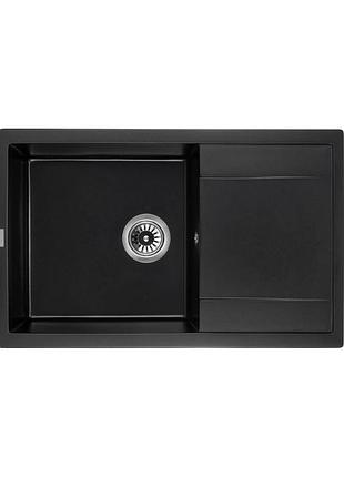 Мойка granado alicante black shine