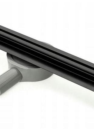 Трап для душа bw-tech pro slim, 900 mm black / черный