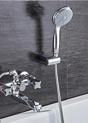 Смеситель для ванны santep 17545 c коротким поворотным носом