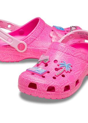 Крокси crocs mattel pink barbie clog 36 розмір j5, оринінал