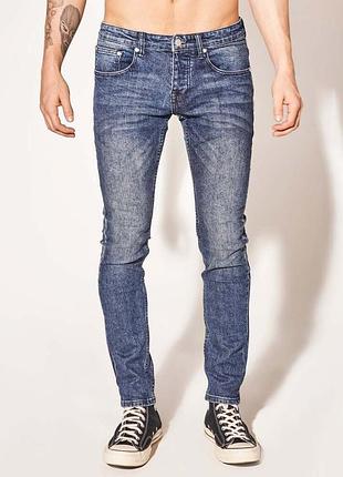 Джинси slim fit чоловічі wesc 191 145 30/32 темно-сині (2200005058169)
