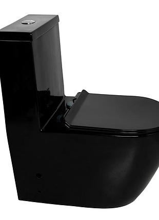 Унітаз-моноблок ermin bg jl 65*36.5*79 black ( а0059573 )