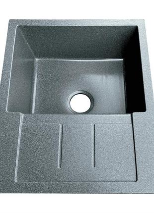 Мойка гранитная rimma 62х50 графит ( а0056474 )