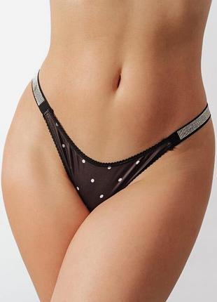 Трусики бикини женские vanilyasecret 191938 one size черные (2200005071465)