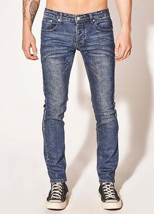 Джинси slim fit чоловічі wesc 191 142 30/32 темно-сині (2200005057988)