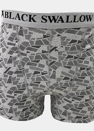 Трусы-шорты мужские swallow 1453_60 m серые (2200004994130)