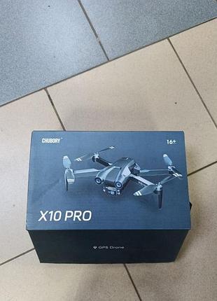 Квадрокоптер chubory x10 pro gps 4k uhd