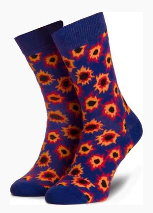 Шкарпетки жіночі happy socks 00-3134*50 коттон 36/40 сині (2200005052891)