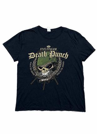 Футболка чоловіча ffdp gildan темно-синя л