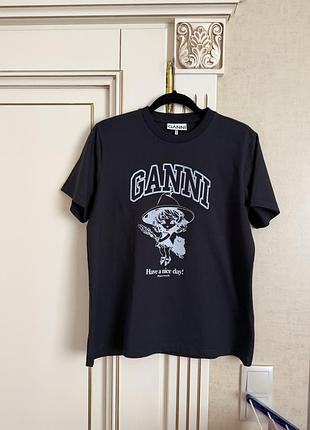 Футболка ganni