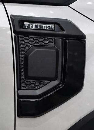 Накладки на крила modellista для toyota land cruiser prado 250 2023- рр