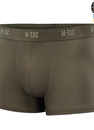 M-tac труси men cotton stretch boxer briefs dark olive