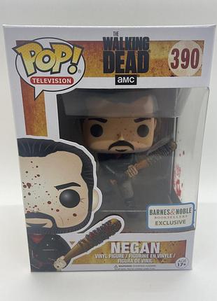 Фігурка funko pop television 390 negan the walking dead barnes & noble esclusive