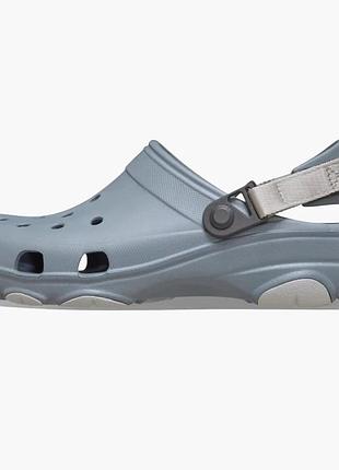 Тапочки чоловічі crocs classic all terrain clog grey 206340-0z3