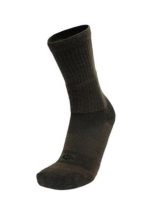 Covert threads wool beast crew socks coyote brown 2