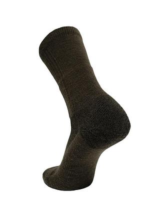 Covert threads wool beast crew socks coyote brown 3