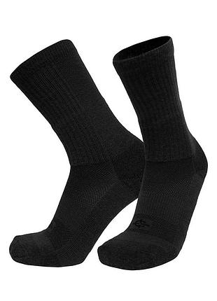 Covert threads wool beast crew socks black