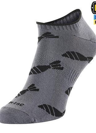 M-tac носки летние легкие mortar bombs dark grey