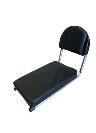 Сидіння на багажник backrest eco, чорний (b085)