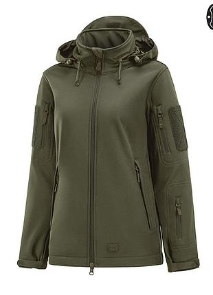 M-tac куртка soft shell lady olive