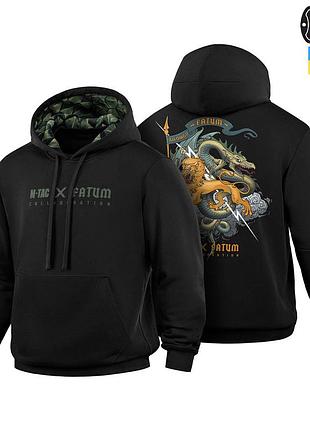 M-tac кофта hoodie cotton hard fatum black