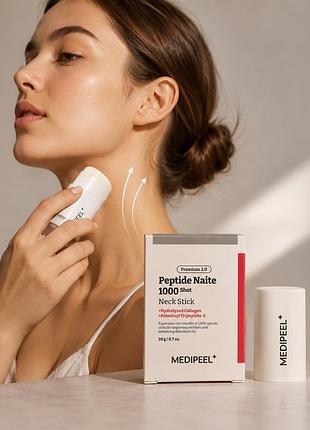 ✨ medi-peel peptide naite 1000 shot — ліфтинг-стік для шиї