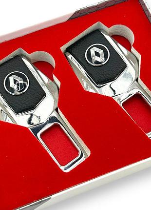 Заглушки в ремень безопасности рено металлические обманки в ремне renault