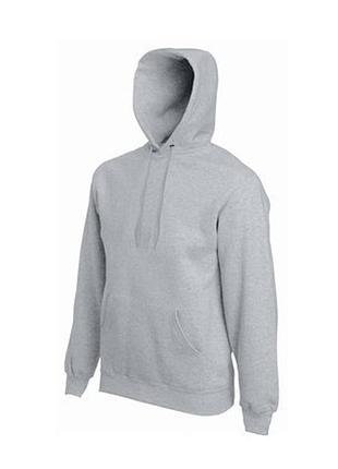 Мужская худи серо-лиловая на флисе с капюшоном — размеры s–5xl, опт и розница 4xl