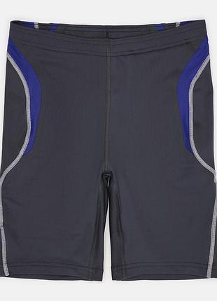 Спортивні шорти чоловічі decathlon 193281 s темно-сірі (2200005116357)