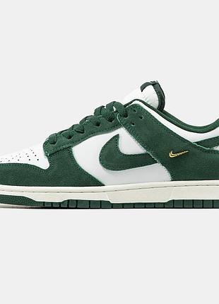 Женские кроссовки nike sb dunk low green white 38-39-40-41