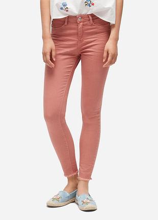 Джинсы skinny женские tom tailor 156535 30 светло-розовые (2200004281049)