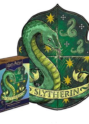 Деревянный фигурный пазл woods story гарри поттер cлизерин slytherin xl